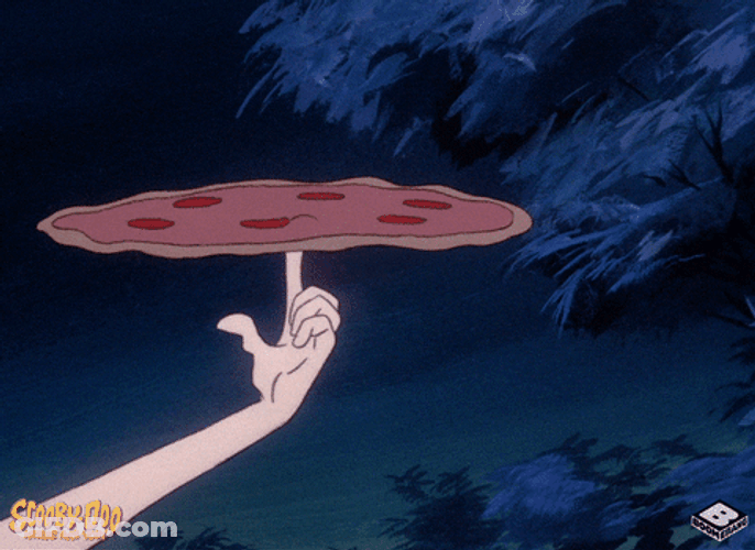 Scooby Doo Pizza Party GIF
