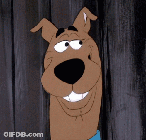 Scooby Doo Smiling GIF