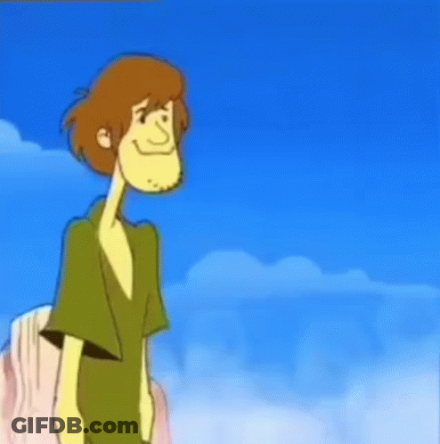 Scooby Doo Standing With Hands On Hips GIF