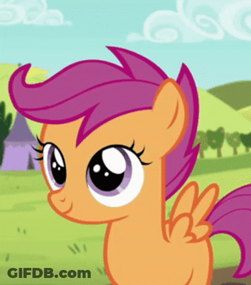 Scootaloo Smiling Mlp GIF