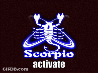 Scorpio Activate Logo With Scorpio GIF