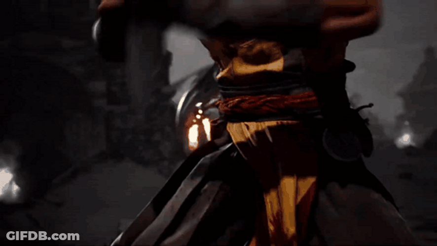 Scorpion Get Over Here Getting By Hook GIF