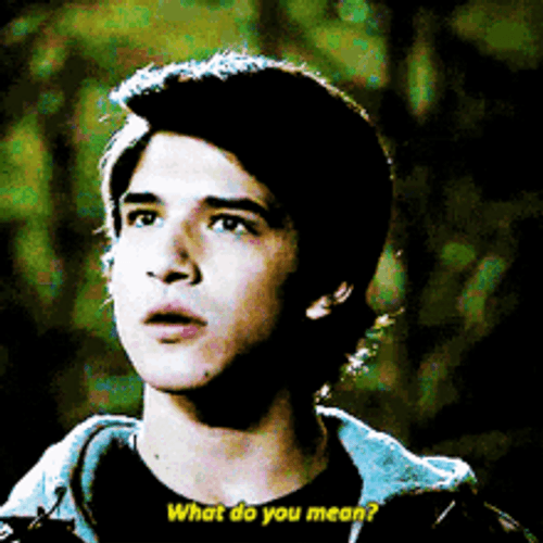 Scott McCall Teen Wolf Confused Reaction GIF