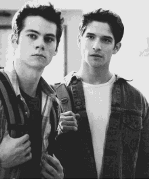 Scott McCall Teen Wolf Looking At Stiles Stilinski GIF