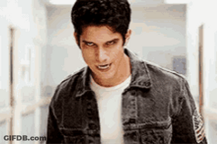 Scott McCall Teen Wolf Showing Werewolf Form GIF