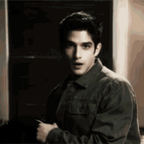 Scott McCall Teen Wolf Stunned And Startled GIF