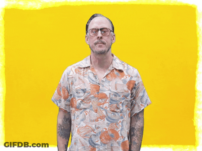 Scott Shriner Shrugs GIF