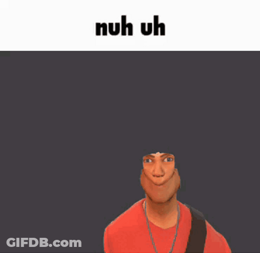 Scout's Finger Nah Uh GIF