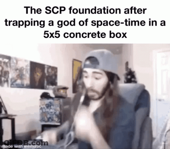 SCP Foundation Concrete Box GIF