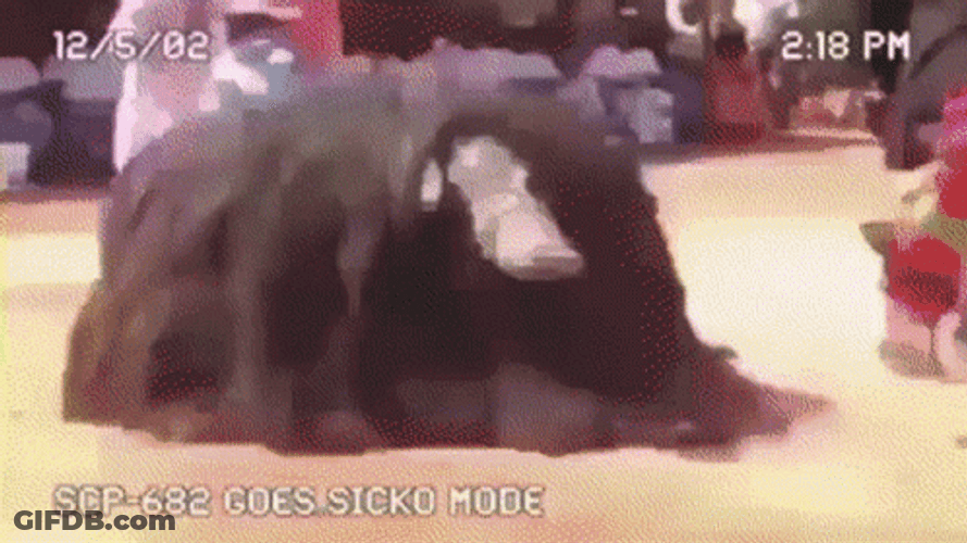 SCP Goes Sicko Mode GIF