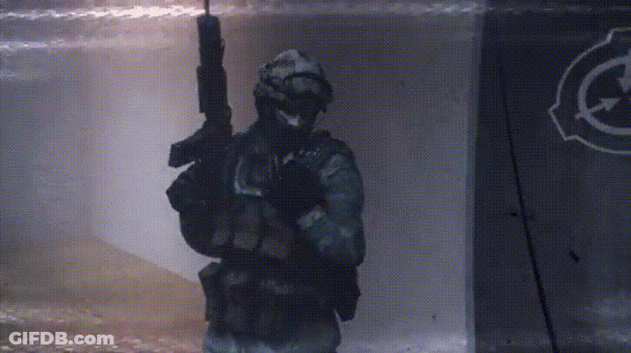SCP Started Screaming At Us GIF
