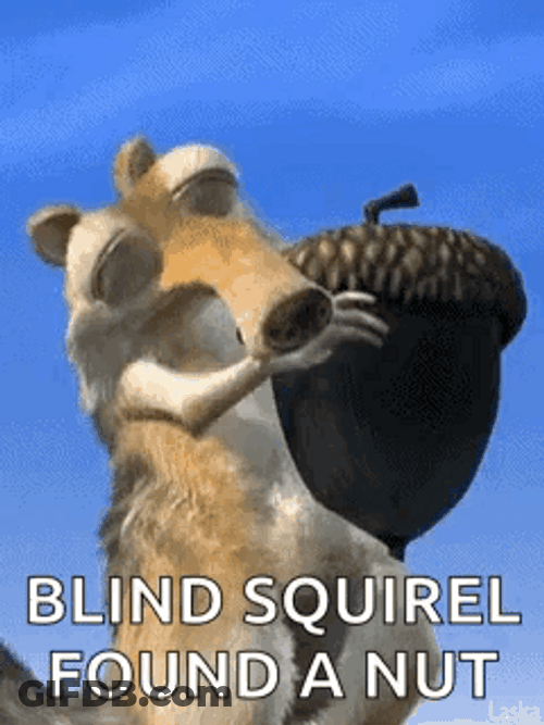 Scrat Found Acorn Nut GIF