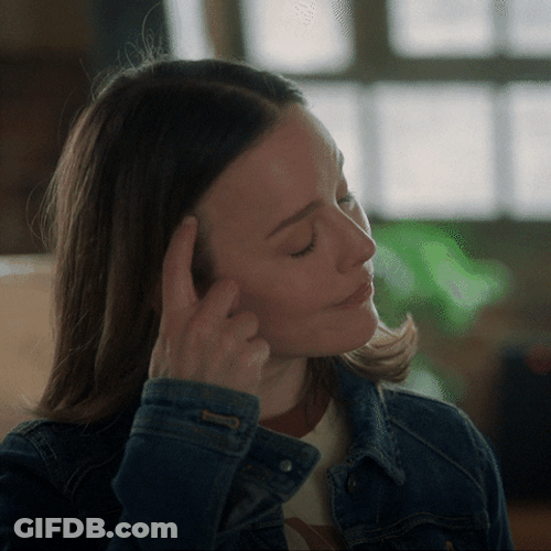 Scratching Head Yup Okay GIF