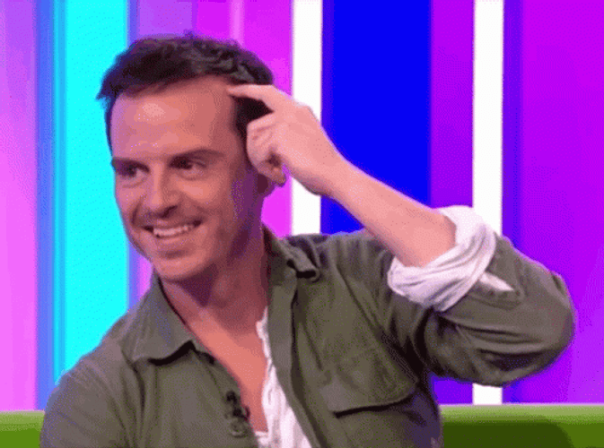 Scratching My Head Andrew Scott GIF