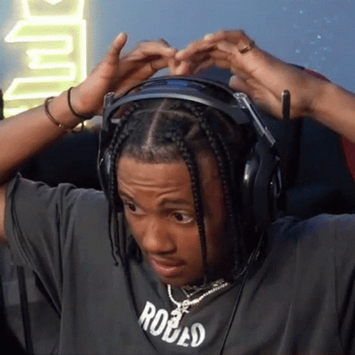 Scratching My Head Marco Wilson Fixing Hair GIF