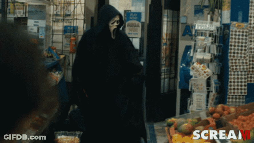 Scream 6 Ghostface Finding Tara And Melissa GIF
