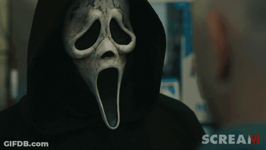 Scream 6 Ghostface Scary Killer GIF