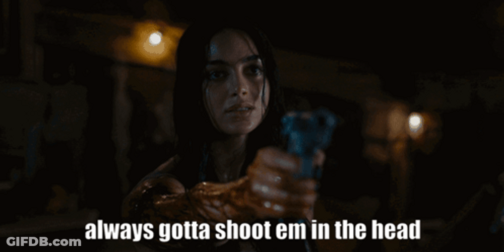 Scream 6 Sam Carpenter Pointed Gun GIF