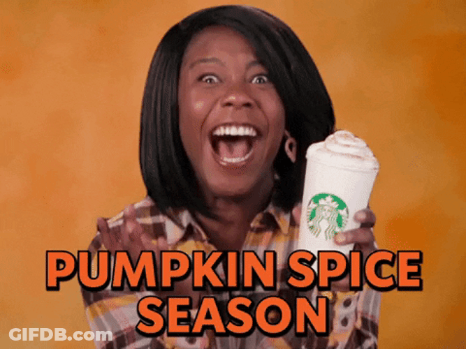 Scream For Pumpkin Spice Season GIF