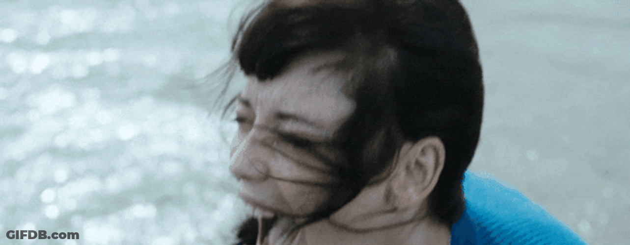 Scream Marama Corlett At The Beach GIF
