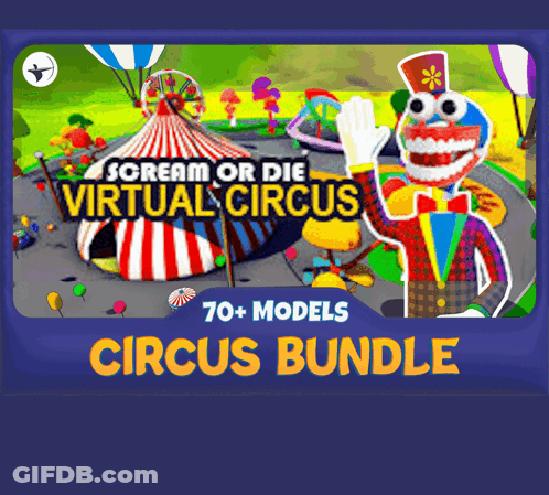 Scream Or Die Virtual Circus Bundle Poster GIF