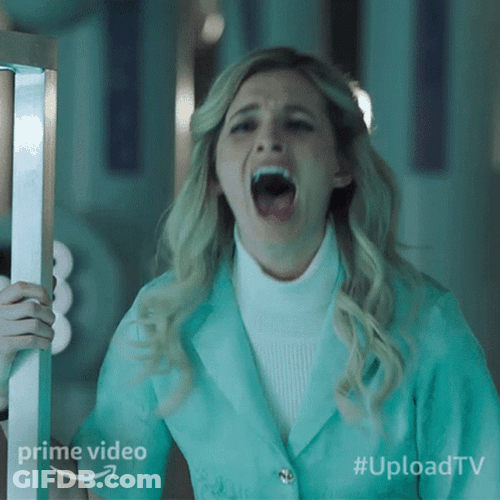 Screaming Amy Adams Ahhhh GIF