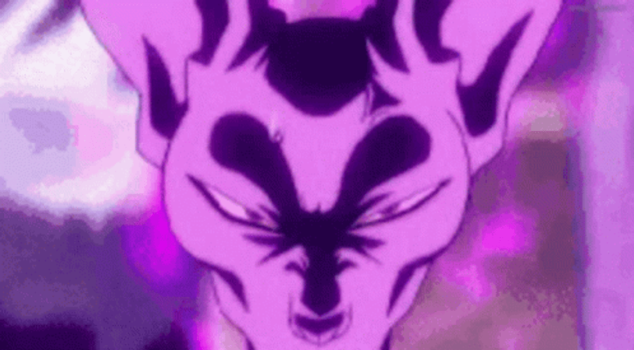 Screaming Beerus Energy Of Destruction Aura GIF