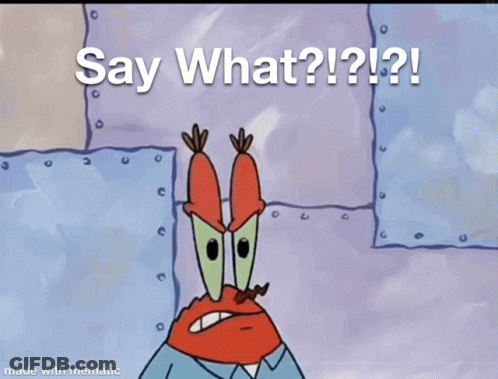Screaming Cartoon Saying What GIF