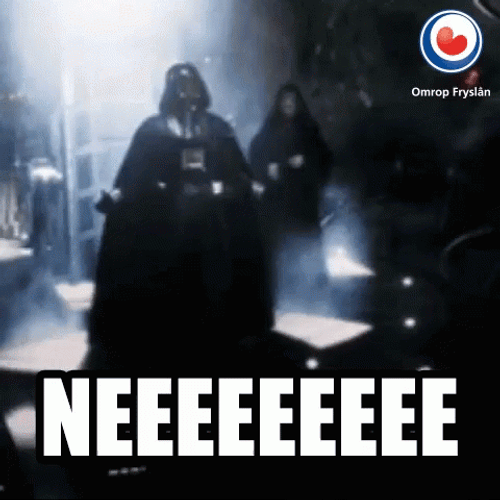Screaming Darth Vader Noooo Pose GIF