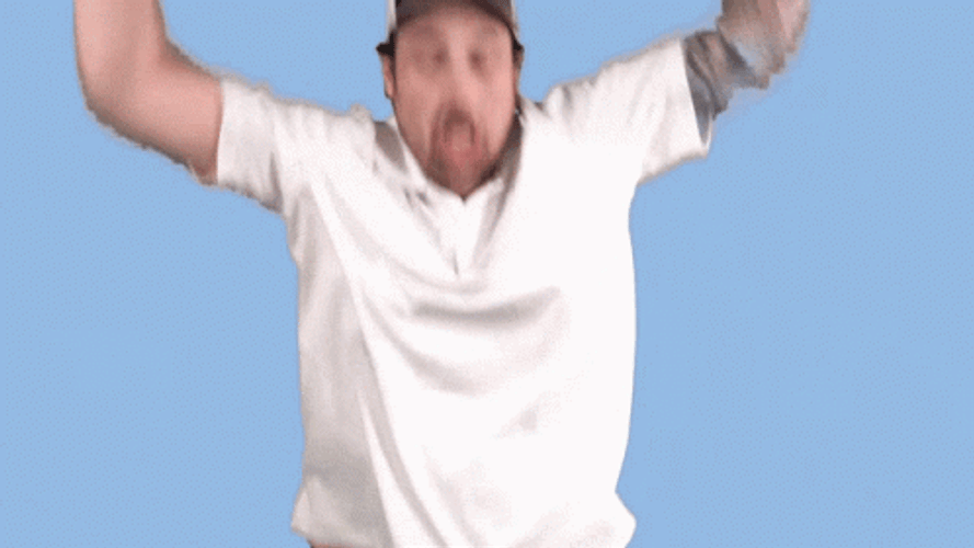 Screaming Game Day GIF