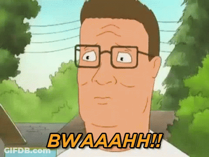 Screaming Hank Hill GIF