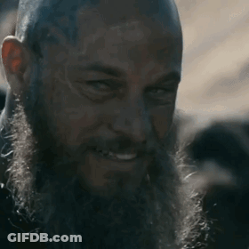 Screaming Long Haired Bearded Man Hit Meeeee GIF