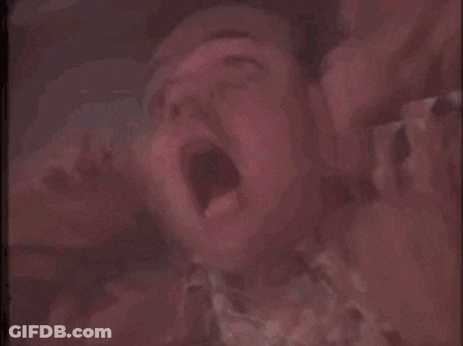 Screaming Man Having A Headache GIF