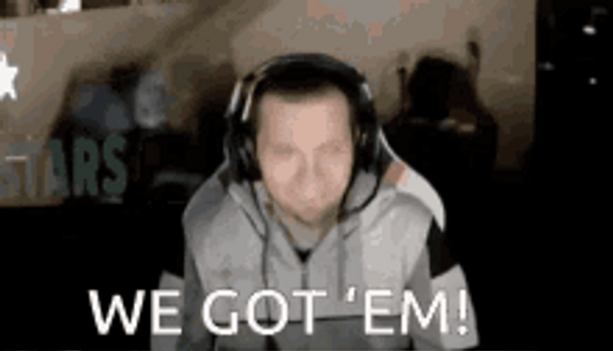 Screaming We Got Em GIF
