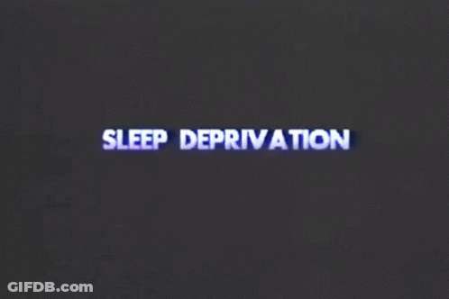 Screen Displaying Sleep Deprivation GIF