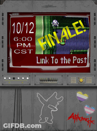Screen Showing Link To The Past Game GIF