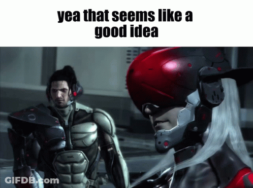 Screenshot Caption Yea That Seems Like A Good Idea GIF