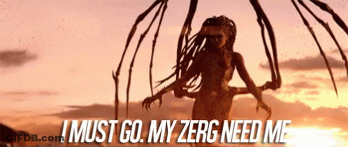 Screenshot I Must Go My Zerg Need Me GIF