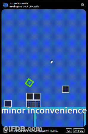 Screenshot Of Game Saying Minor Inconvenience GIF