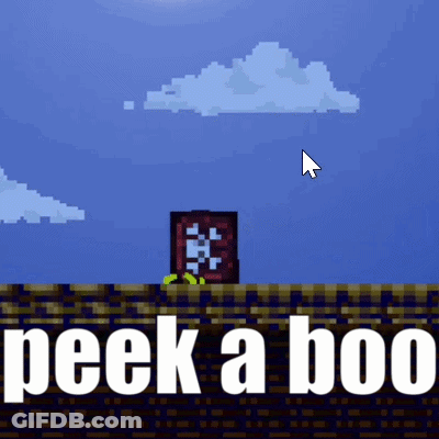 Screenshot Of Peek A Boo Video Game GIF
