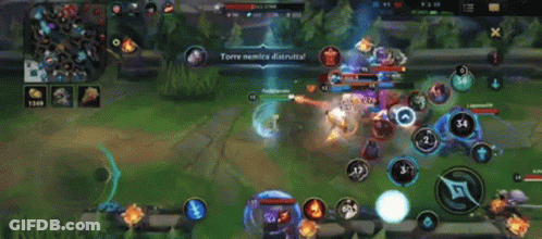 Screenshot Of Video Game On Cell Phone GIF