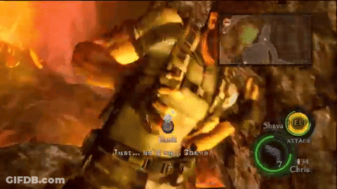 Screenshot Of Video Game Showing Character Named Shiva GIF