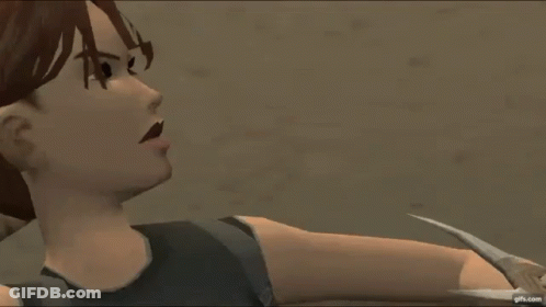 Screenshot Of Video Game With Man And Woman GIF