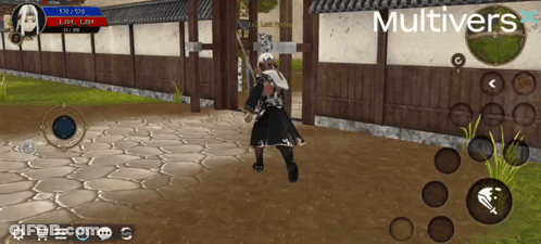 Screenshot Of Video Game With Word Multivers GIF