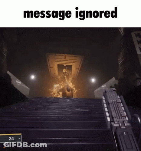Screenshot Video Game Message Ignored GIF