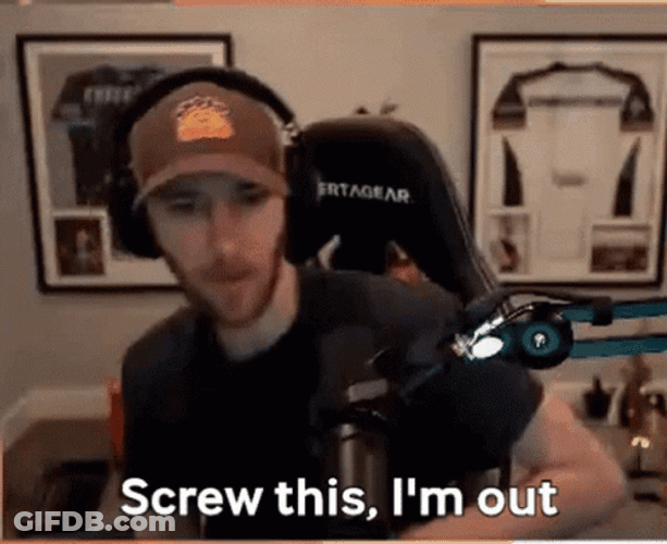 Screw This I'm Out GIF