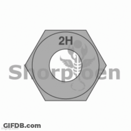 Screw With H-K Letters GIF