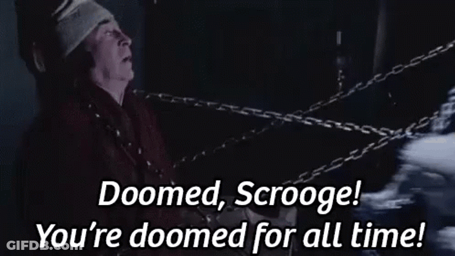 Scrooge Doomed GIF
