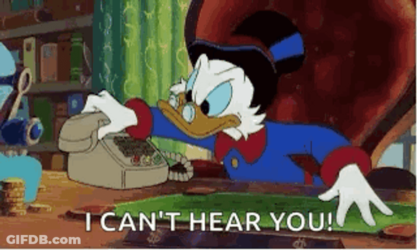 Scrooge Mcduck Call GIF