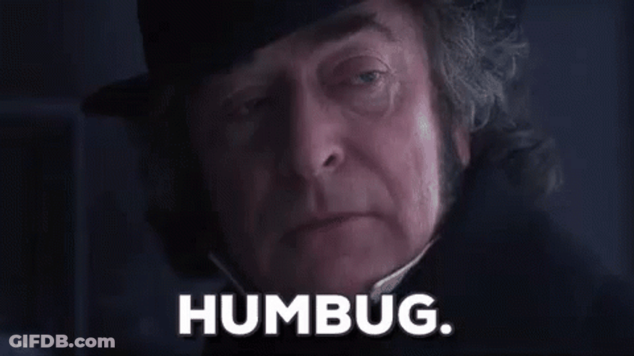 Scrooge Movie Humbug GIF
